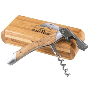 Élan-Cabana Bamboo Corkscrew w/ Case - PK1322