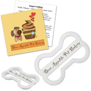 Dog Bone Plastic Cookie Cutter - IL1130