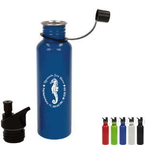 Trigger Stainless Steel Water Bottle, 25oz. - CF1615