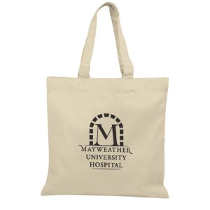 Organic Cotton Flat Tote - VT1085