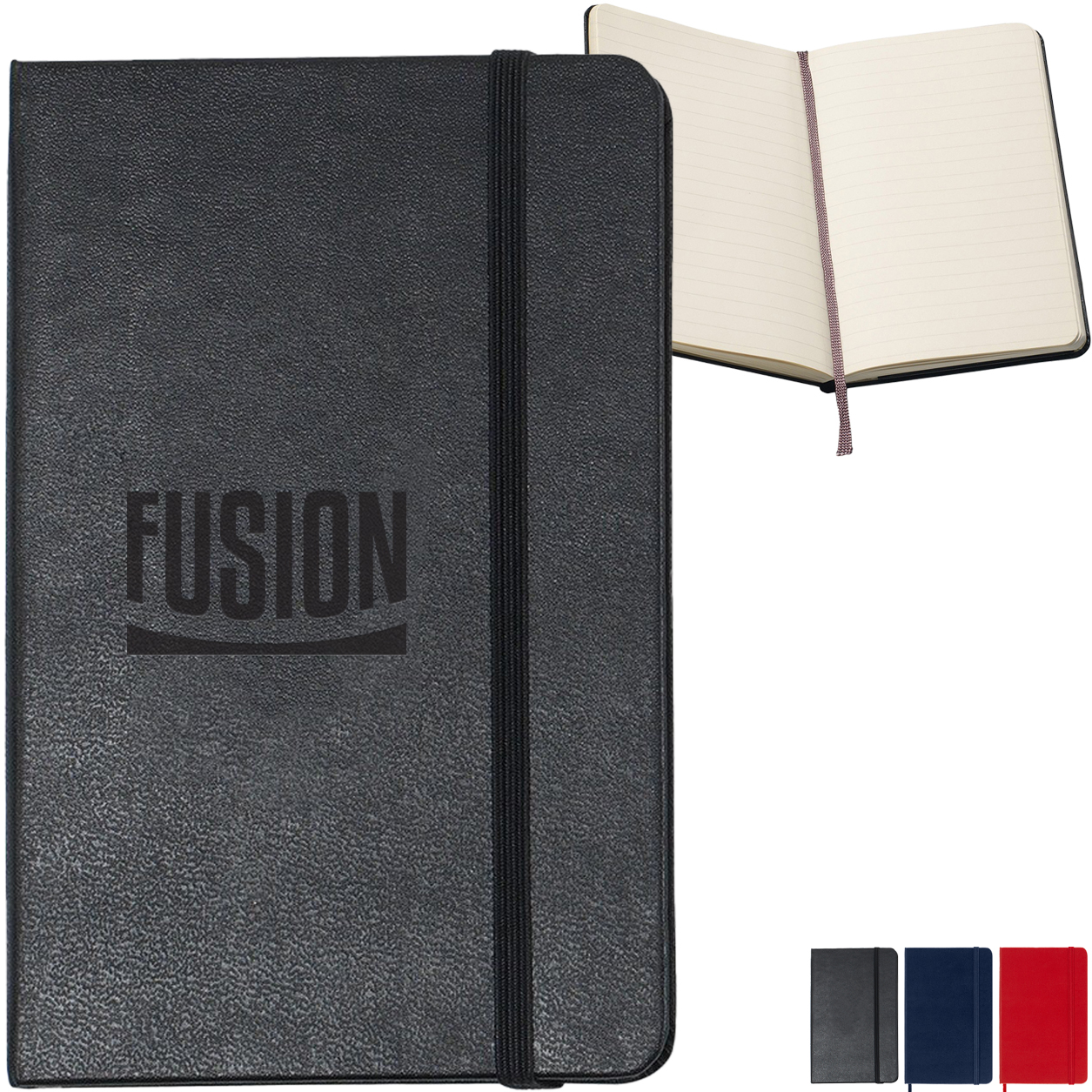 Product Photo 1 Moleskine® Hard Cover Ruled Pocket Notebook, 3-1/2" x 5-1/2"