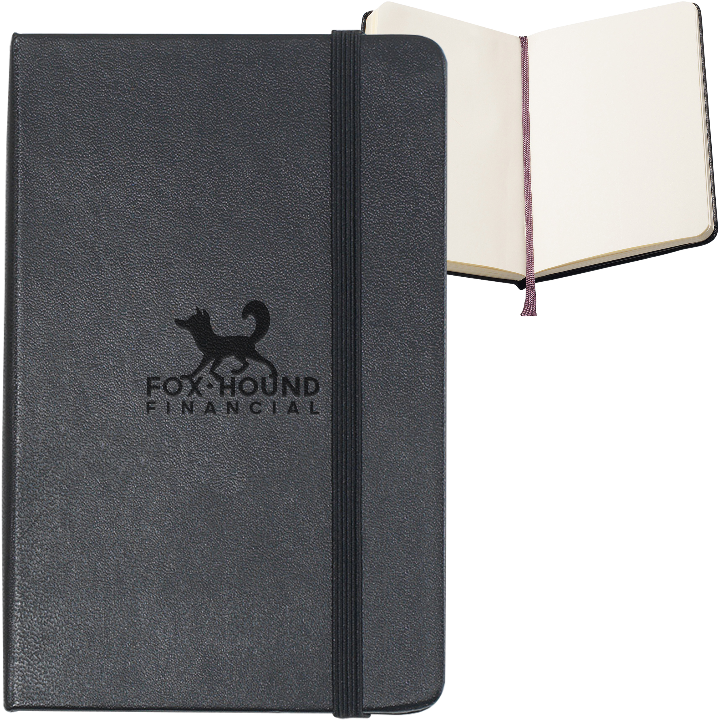 Product Photo 1 Moleskine® Hard Cover Unlined Pocket Notebook, 3-1/2" x 5-1/2"