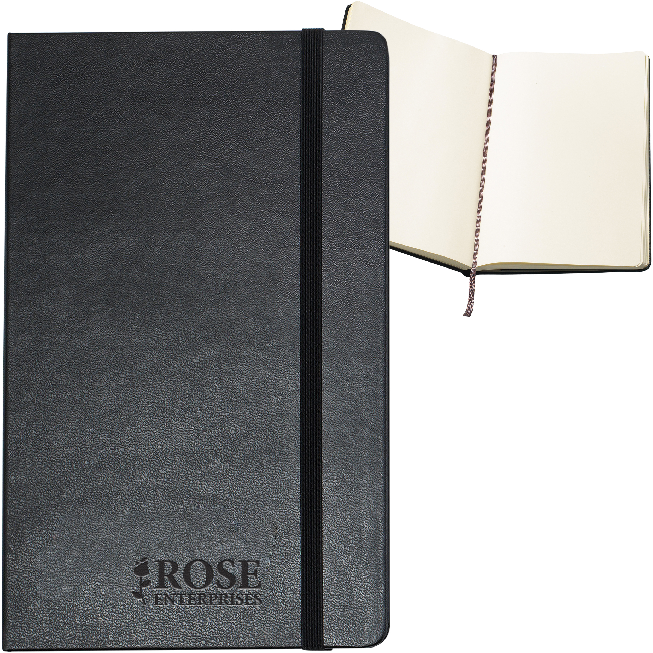 Product Photo 1 Moleskine® Hard Cover Unlined Large Notebook, 5" x 8-1/4"