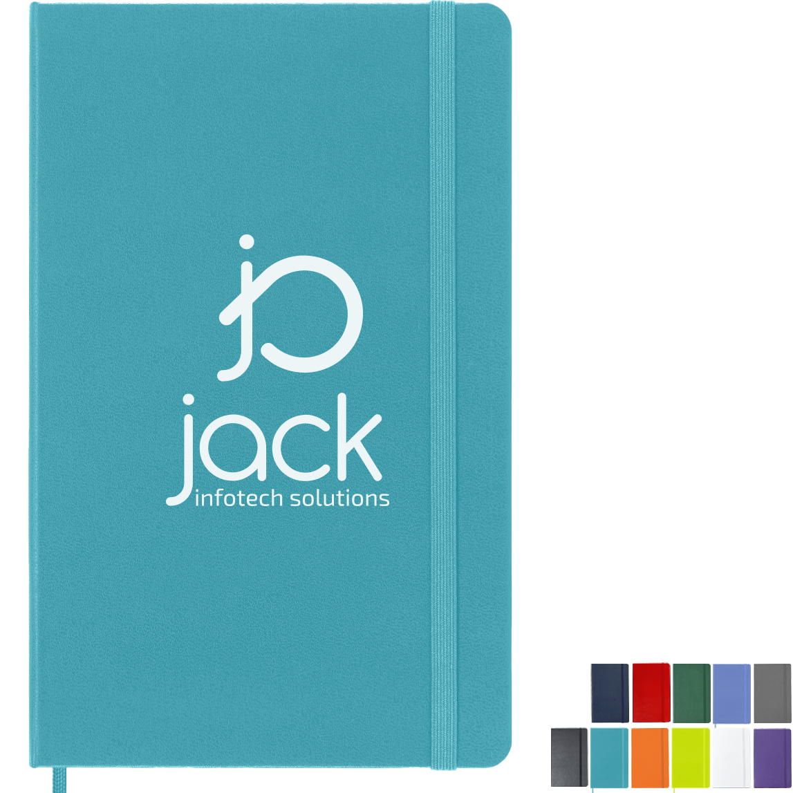 Product Photo 1 Moleskine® Hard Cover Ruled Large Notebook, 5" x 8-1/4"