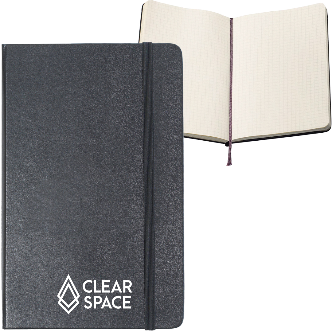 Product Photo 1 Moleskine® Hard Cover Graph Paper Large Notebook, 5" x 8-1/4"