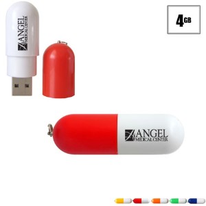 Capsule USB Flash Drive, 4GB - IK1092