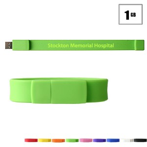 Union USB Flash Drive Bracelet, 1GB - IK1100