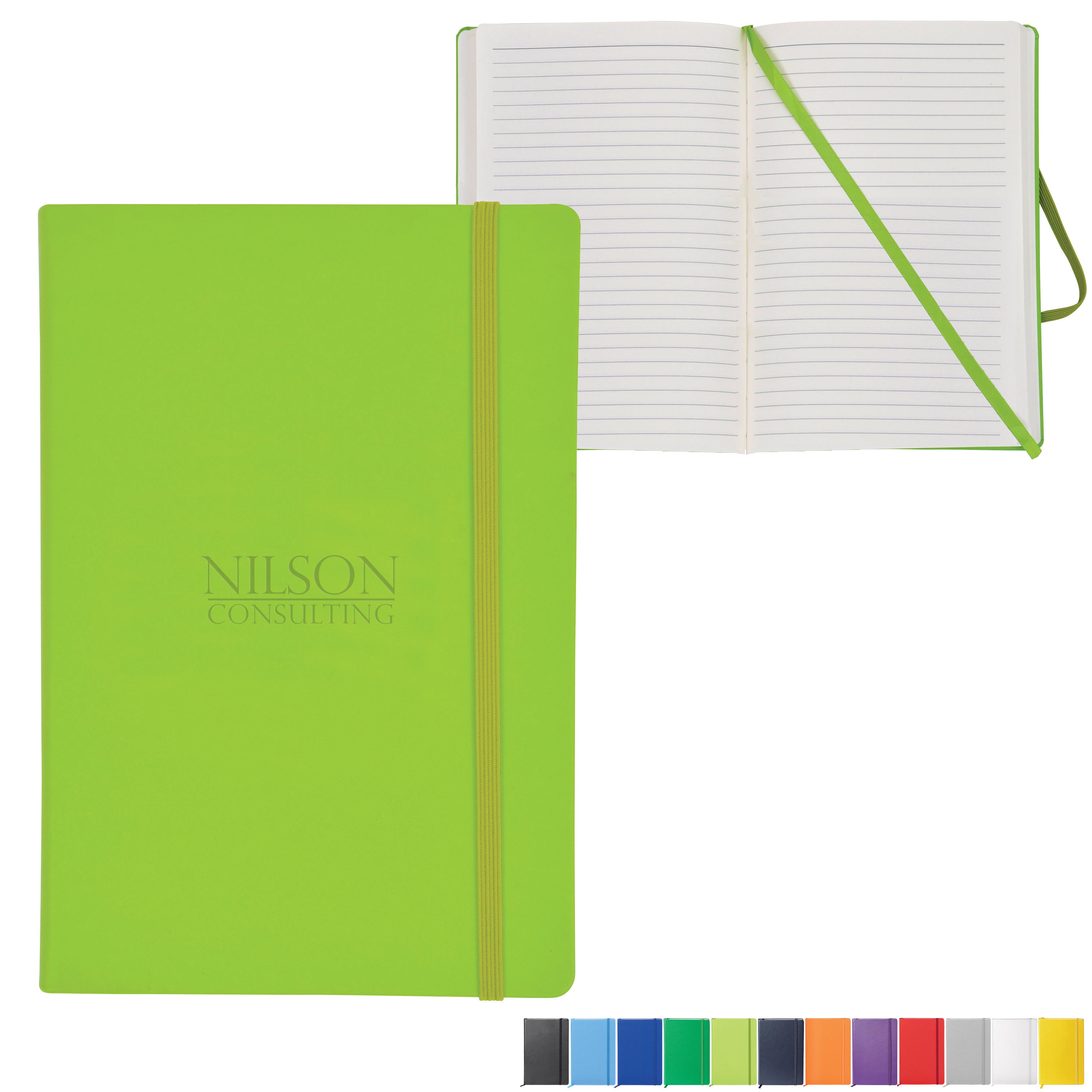 Product Photo 1 NeoSkin® Hard Cover Journal, 5-1/2" x 8-1/4"