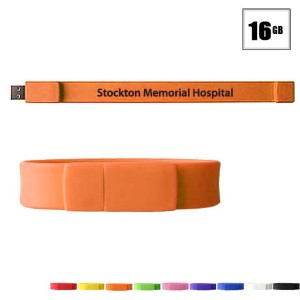 Union USB Flash Drive Bracelet, 16GB - IK1104