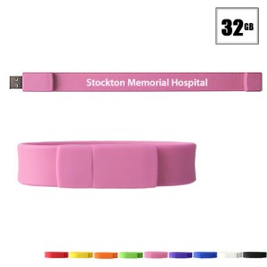 Union USB Flash Drive Bracelet, 32GB - IK1105
