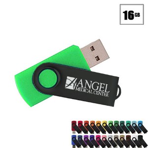 MVP Black USB Flash Drive, 16GB - IK1029