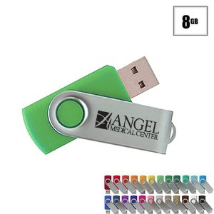 MVP Silver USB Flash Drive, 8GB - IK1228