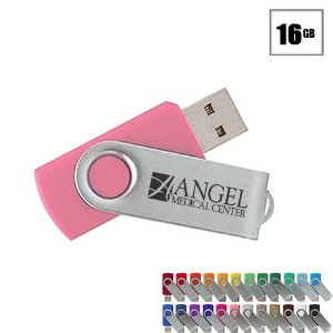 MVP Silver USB Flash Drive, 16GB - IK1229