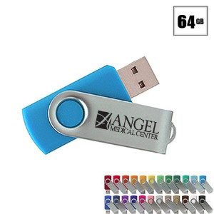 MVP Silver USB Flash Drive, 64GB - IK1232