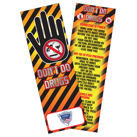 Product Photo 1 Don't Do Drugs Bookmark