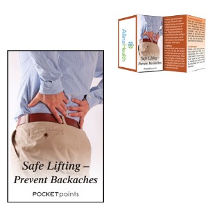 Safe Lifting/Backache Prevention Pocket Point - CB1635