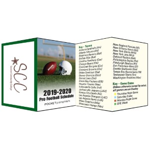 Pro Football Season Schedule Pocket Point - CB1670