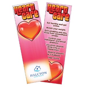 Heart Care Bookmark - CB1440