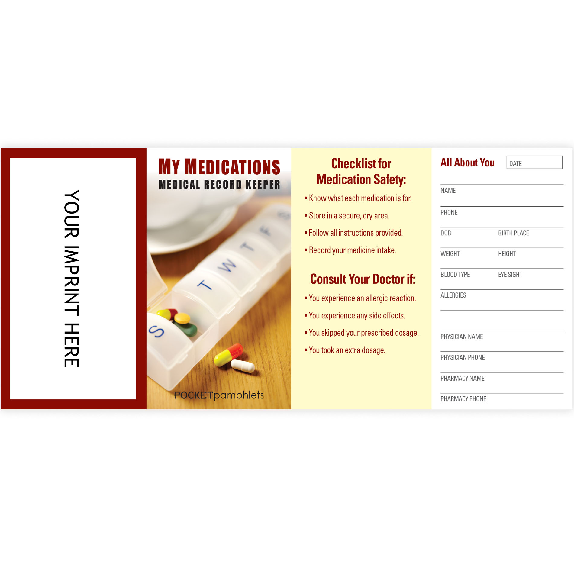 Product Photo 1 Medication Record Keeper Pocket Point