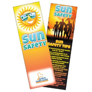 Sun Safety Bookmark - CB1455