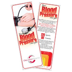 Blood Pressure Bookmark - CB1475