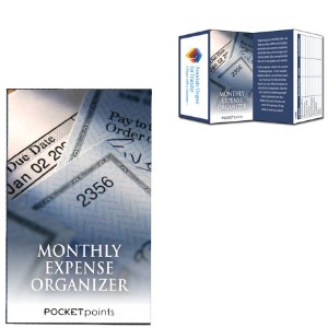 Monthly Expense Organizer Pocket Point - CB1755