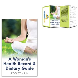 Woman’s Health Record & Dietary Guide Pocket Point - CB1760