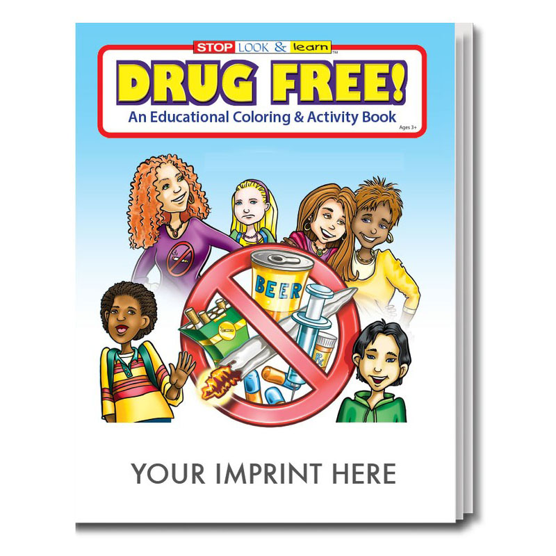 Product Photo 1 Drug Free Coloring & Activity Book