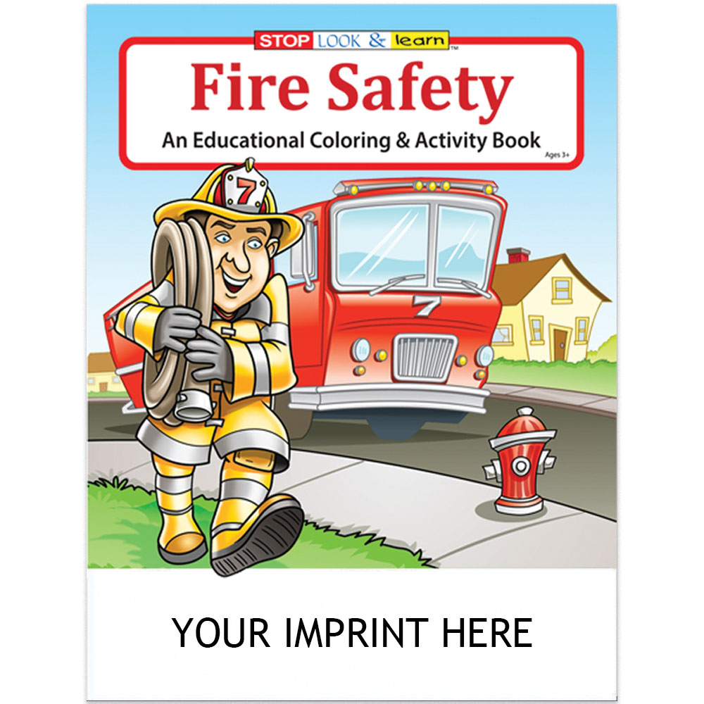 Product Photo 1 Fire Safety Coloring & Activity Book