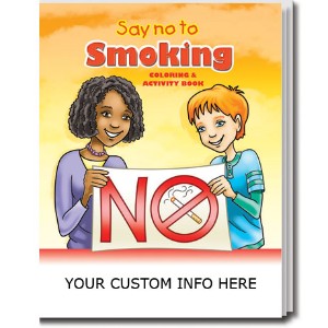 Say No To Smoking Coloring & Activity Book - CLB864