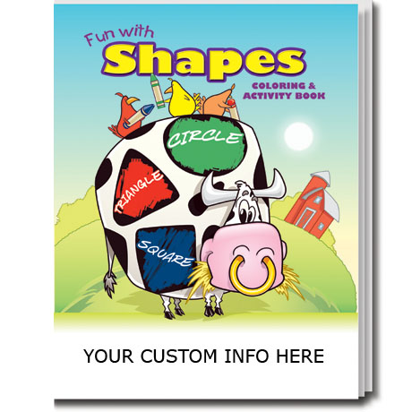 Product Photo 1 Fun with Shapes Coloring & Activity Book