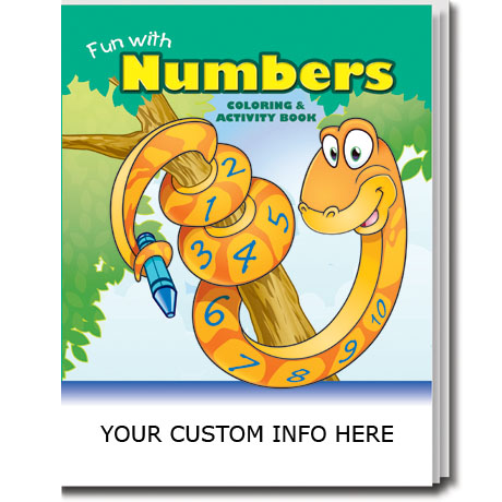 Product Photo 1 Fun with Numbers Coloring & Activity Book