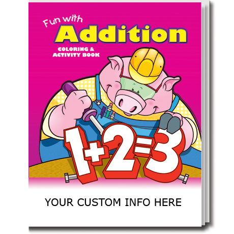Product Photo 1 Fun with Addition Coloring & Activity Book