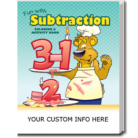 Product Photo 1 Fun with Subtraction Coloring & Activity Book