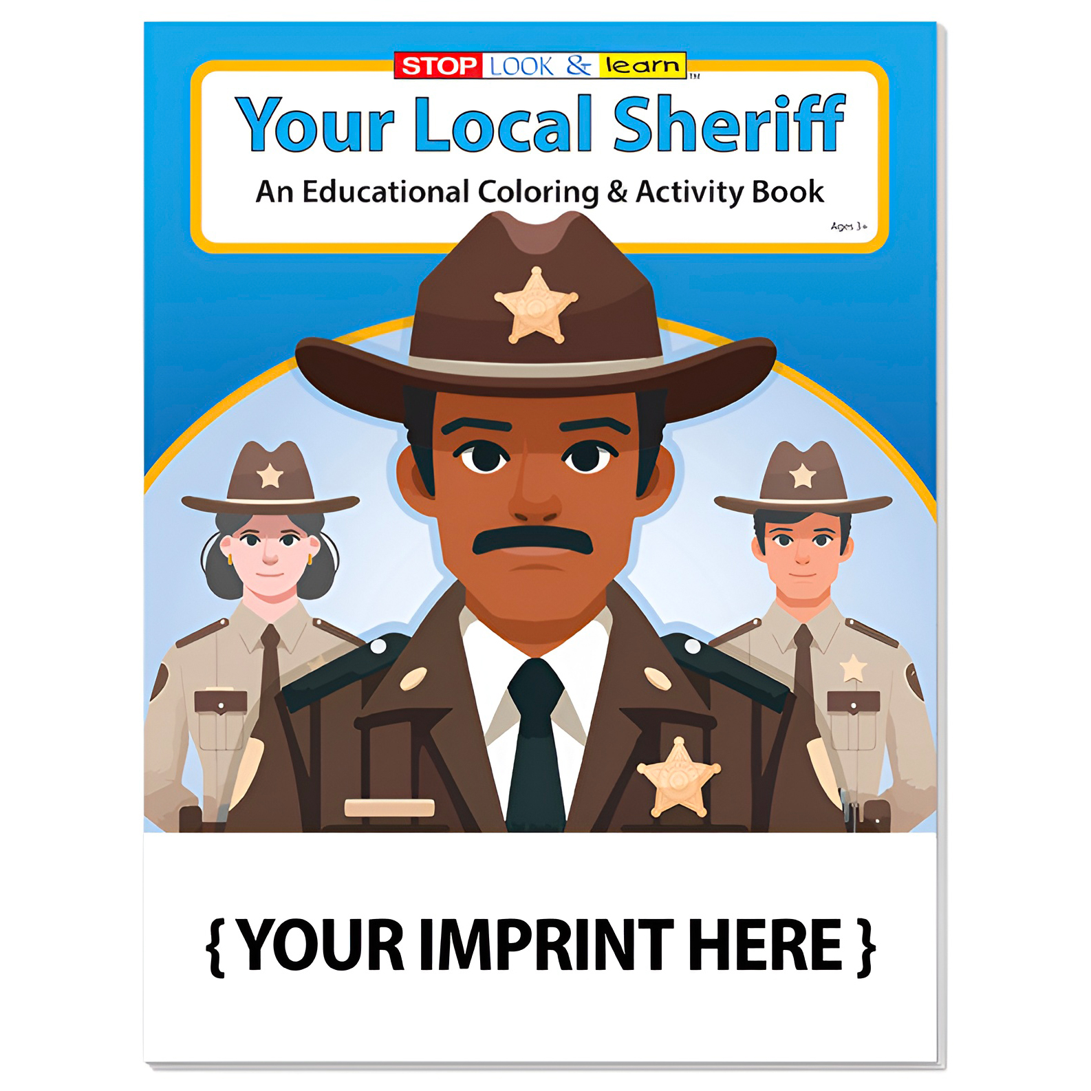 Product Photo 1 Your Local Sheriff Coloring & Activity Book