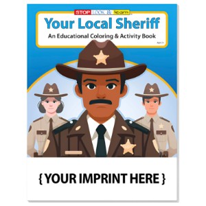 Your Local Sheriff Coloring & Activity Book - CLB877