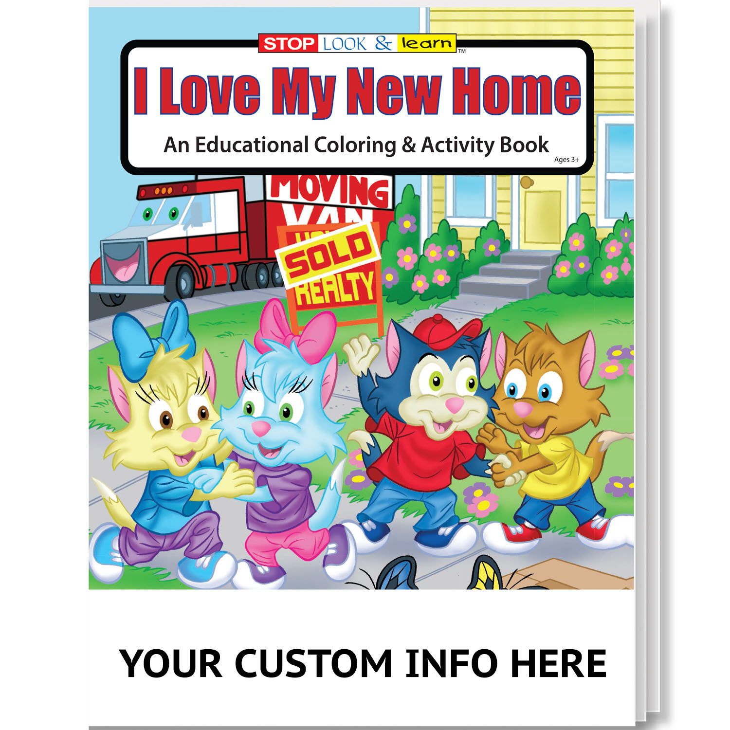 Product Photo 1 I Love My New Home Coloring & Activity Book