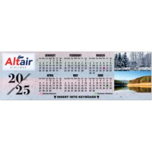 Nature Landscapes Keyboard Calendar - CB1230