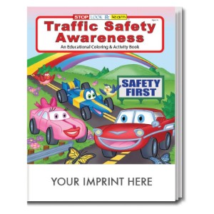 Traffic Safety Awareness Coloring & Activity Book - CLB886