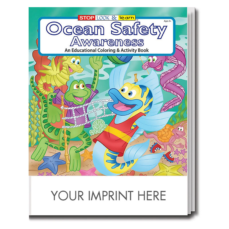 Product Photo 1 Ocean Safety Awareness Coloring & Activity Book