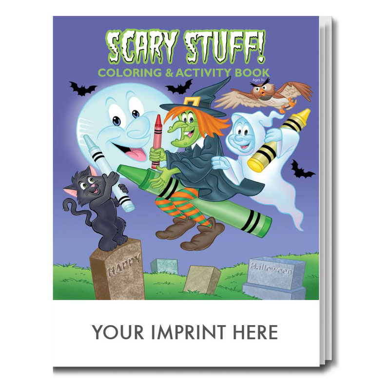 Product Photo 1 Scary Stuff Coloring & Activity Book