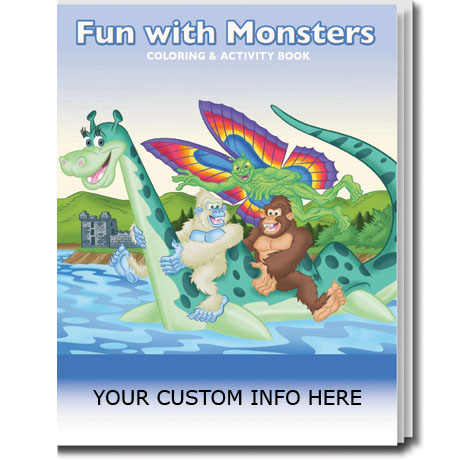 Product Photo 1 Fun with Monsters Coloring & Activity Book