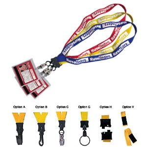 Cotton Lanyard, 1" Wide - BDH112