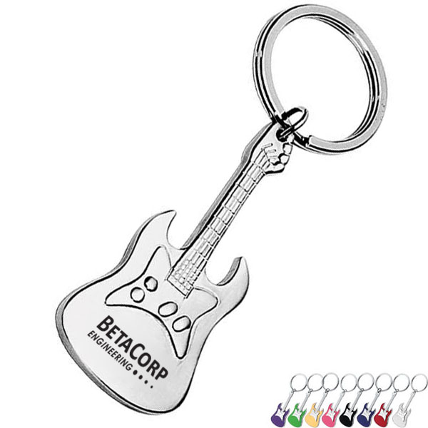 Product Photo 1 Metal Guitar Key Chain