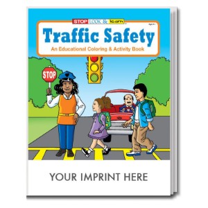 Traffic Safety Coloring & Activity Book - CLB580