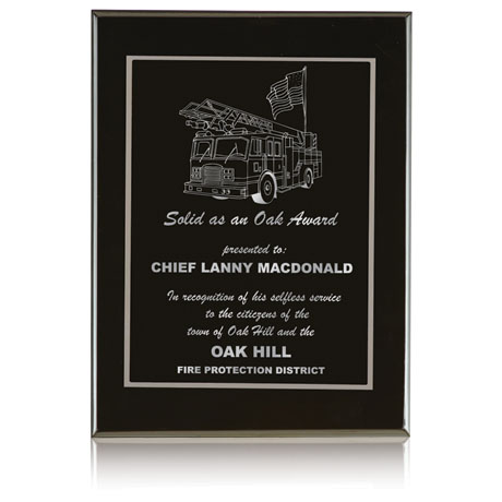 Product Photo 1 Onyx Award Plaque, 10" x 8"