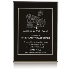 Onyx Award Plaque, 10" x 8" - FN9501