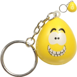 Mood Maniac Stress Reliever Key Chain - Happy - AR1233