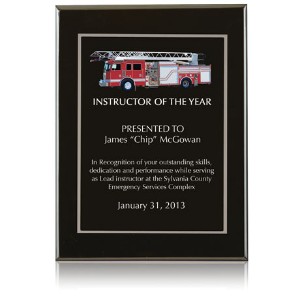 Onyx Award Plaque, 9" x 12" - FN9502