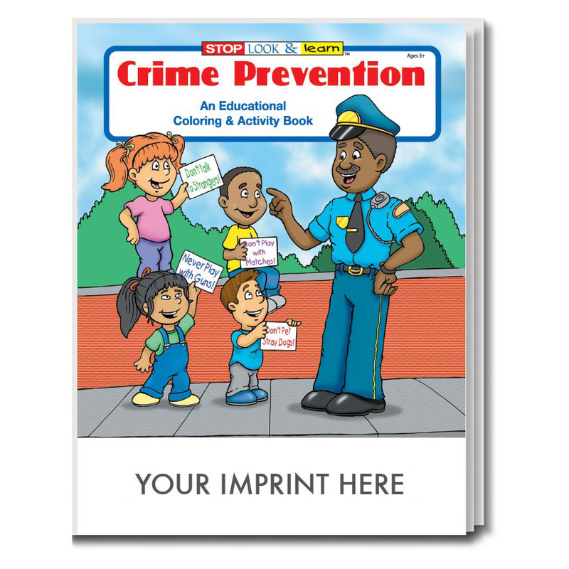 Product Photo 1 Crime Prevention Coloring & Activity Book